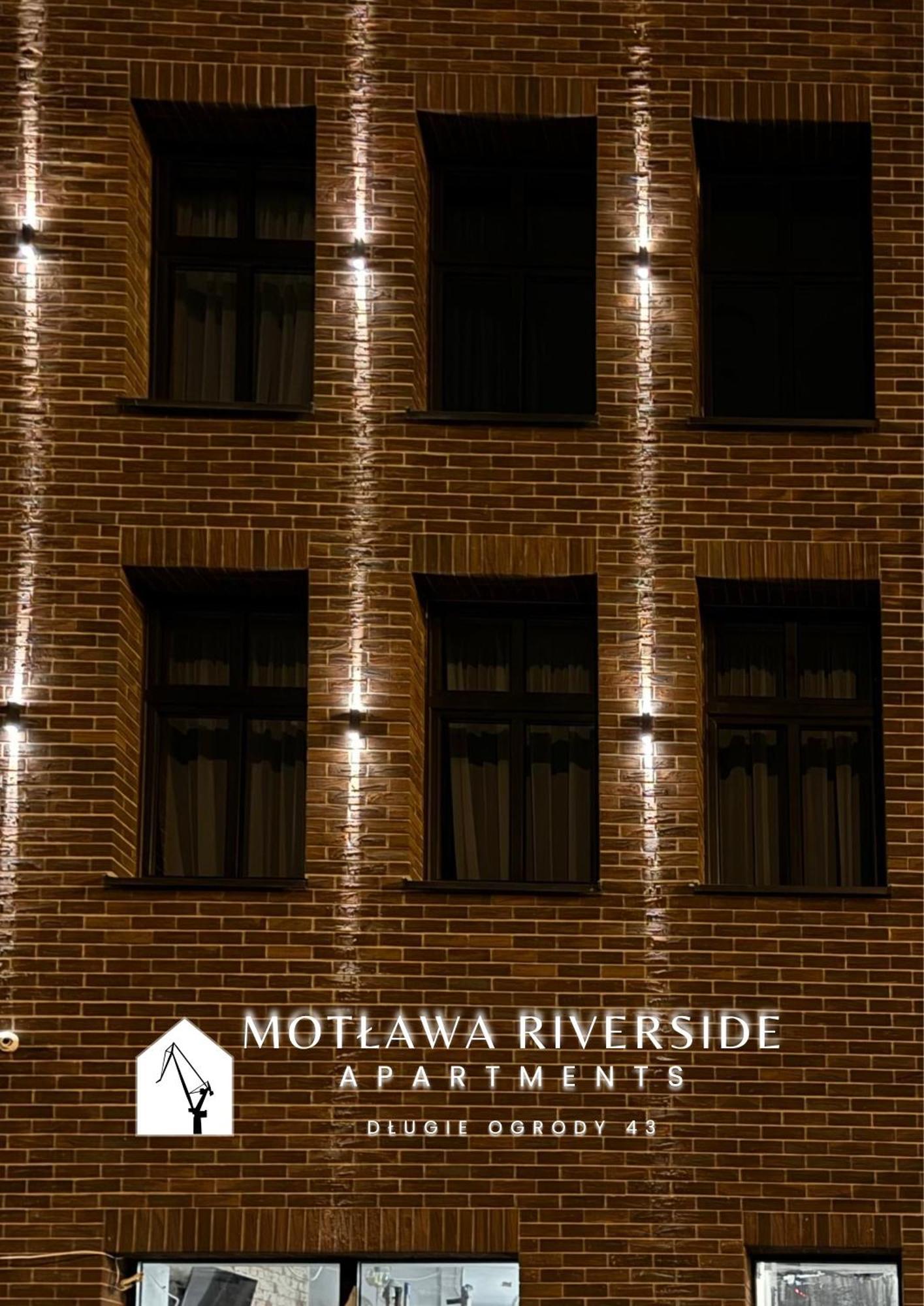 Motlawa Riverside Apartments - Boutique Stay In Гданск Екстериор снимка