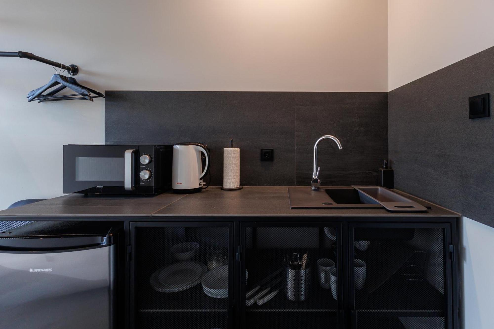 Motlawa Riverside Apartments - Boutique Stay In Гданск Стая снимка