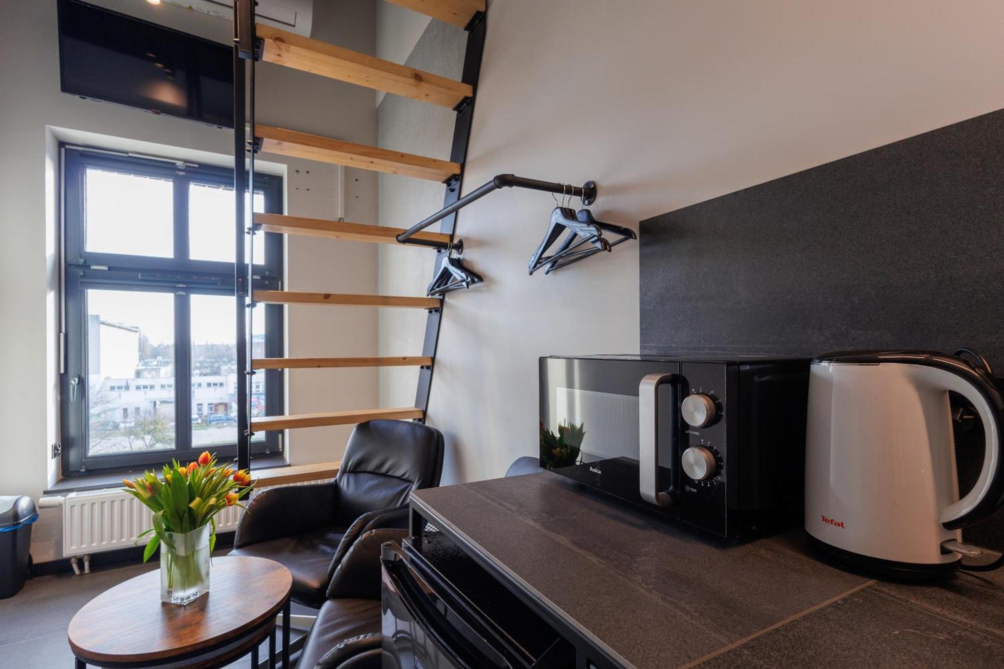 Motlawa Riverside Apartments - Boutique Stay In Гданск Стая снимка